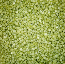 Pearlised Green Sparkling Sugar Crystals